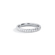 Half Carat Round Diamond Eternity Ring – Platinum MAIN VIEW