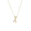 Domino Collection 18K Yellow Gold Diamond Necklace