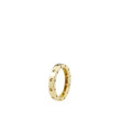 Roberto Coin Pois Moi Yellow Gold Single Round Ring
