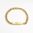 Private Label ID Bar 8.5" Bracelet in 18K Yellow Gold