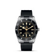 TUDOR Black Bay 54 with 37mm Steel Case and Black Rubber Strap M79000N-0002 Watch Upright