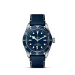 TUDOR Black Bay Fifty-Eight with Steel Case and Blue "soft-touch" Strap - 39mm M79030B-0002 Watch Upright
