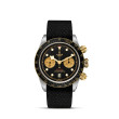 TUDOR Black Bay Heritage Chrono S&G with Steel Case and Black Fabric Strap - 41mm M79363N-0003 Watch Upright