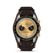 TUDOR Black Bay Chrono S&G with Steel Case and Brown Leather Strap - 41mm M79363N-0008 Watch Upright