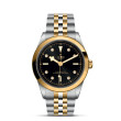 TUDOR Black Bay 41 S&G with 41mm Steel Case and Steel And Yellow Gold Bracelet M79683-0006 Watch Upright