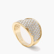 Marco Bicego Lunaria 18K Yellow Gold Diamond Ring