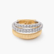 Marco Bicego Masai 18K Gold 4 Row Diamond Ring