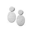Ippolita Classico Crinkle Oval Snowman Earrings