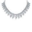 44 Carat Diamond Collar Necklace