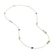 Marco Bicego Yellow Gold Jaipur Mixed Blue Topaz 36" Necklace