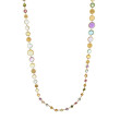Marco Bicego Color Yellow Gold Multi-Gemstone Graduated Jaipur Necklace