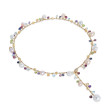 Marco Bicego Paradise White and Pink Pearls Mixed Gemstone Necklace