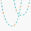 Marco Bicego Long Siviglia Turquoise and Gold Necklace