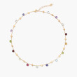 Marco Bicego Paradise 18kt Gold Necklace with Multi-Colored Gemstones