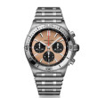 Breitling Chronomat B01 42 with Rouleaux Steel Bracelet and Copper Dial — 42mm