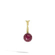 Color My Life Ruby Long Pendant