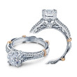 Verragio Parsian Pave Diamond Split Shank Engagement Ring
