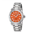 Gucci Dive Stainless Steel Orange Dial Bee Watch - 40mm