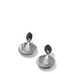 John Hardy Radial Black Sapphire Drop Earrings