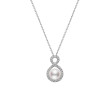 Mikimoto Riu Collection Diamond and Pearl Pendant