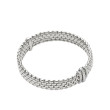 Fope Panorama Flex'it Diamond Rondel Wide Bracelet