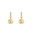 Gucci GG Running Gold Drop Earrings