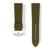 Breitling Green Military Calfskin Leather Strap - 23MM