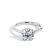 The Round Solitaire Engagement Ring