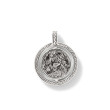 John Hardy Chain Reticulated Amulet Pendant