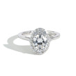 Tacori Inflori Oval Bloom Diamond Engagement Ring Setting