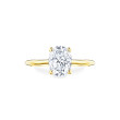Tacori Founder's Collection Pave Hidden Halo Oval Engagement Ring Setting