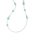 Ippolita Rock Candy Blue Gemstone Long Necklace in Silver main view