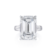 7 Carat GIA Certified Emerald Cut Diamond Ring