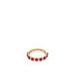 Tresor Mosaico Small Round Ruby Adjustable Ring