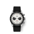 TUDOR Black Bay Chrono Opaline Dial with Black Bezel and Fabric Strap - 41mm M79360N-0008 Watch Upright