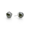 Mikimoto Black South Sea Pearl Earrings