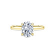 A. Jaffe Classics Oval Solitaire Engagement Ring Setting