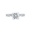 A. Jaffe Alternating Diamond Engagement Ring Setting