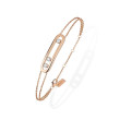 Messika Move Classique Cage Chain Bracelet in 18K Rose Gold