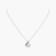 Mikimoto Ocean Collection Akoya Cultured Pearl and Blue Sapphire Pendant