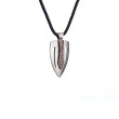 William Henry Arrow Head Mokume Amp Necklace Front View