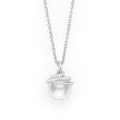 Mikimoto Embrace White South Sea Pearl Diamond Pendant Necklace