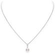 Mikimoto Pearl and Diamond Drop Necklace