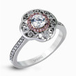 Simon G. Mr2551 Engagement Ring