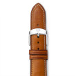 Michele 18mm Saddle Calfskin Strap