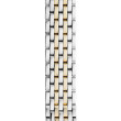 Michele 18mm Deco Two Tone 7 Link Bracelet