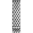 Michele 18mm Deco Taper Stainless Steel Diamond 7 Link Bracelet