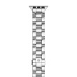 Michele 3 Link Stainless Steel Apple Watch Bracelet