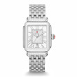 Michele Deco Madison Stainless Steel Diamond Dial Watch
