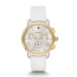 Michele Sporty Sport Sail Gold and White Watch